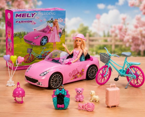 CARRO MUSICAL BARBIE